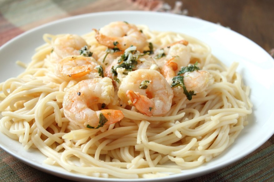 041 shrimp scampi bake