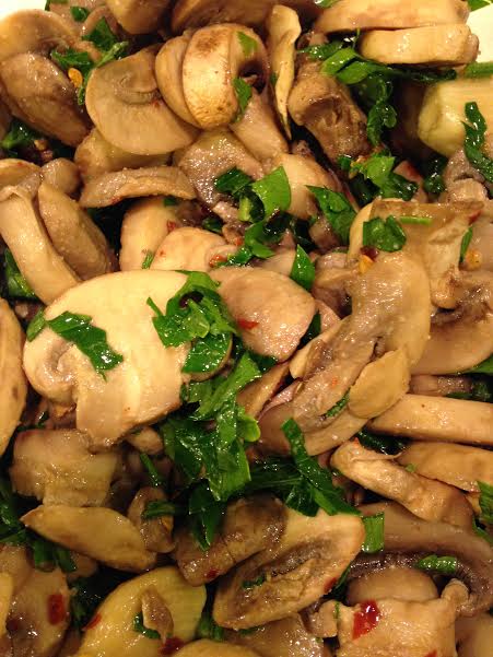 marinated mushrooms 