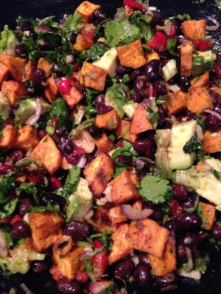 Roasted Sweet Potato Salad