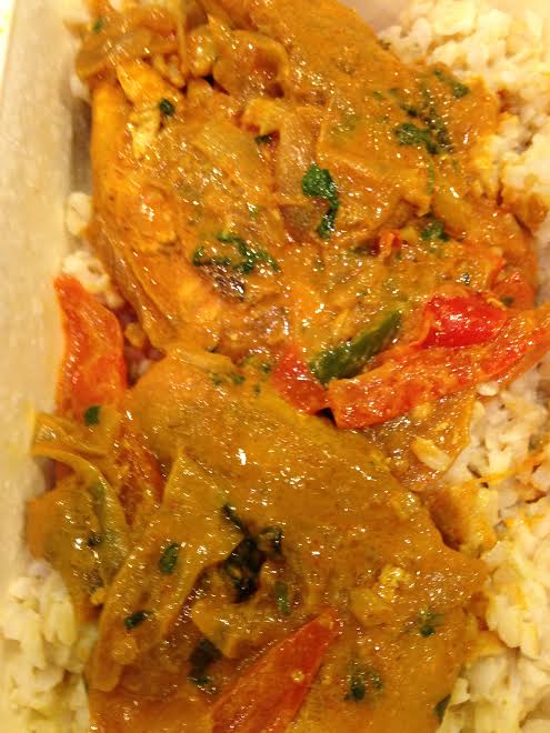 Panera Thai Chicken in Coconut Curry Sauce