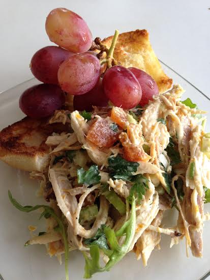 orange mayo chicken salad