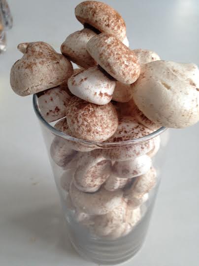 mushroom meringues