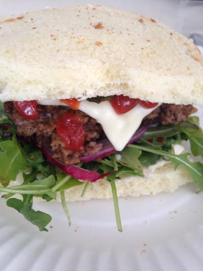 Meatloaf sandwich