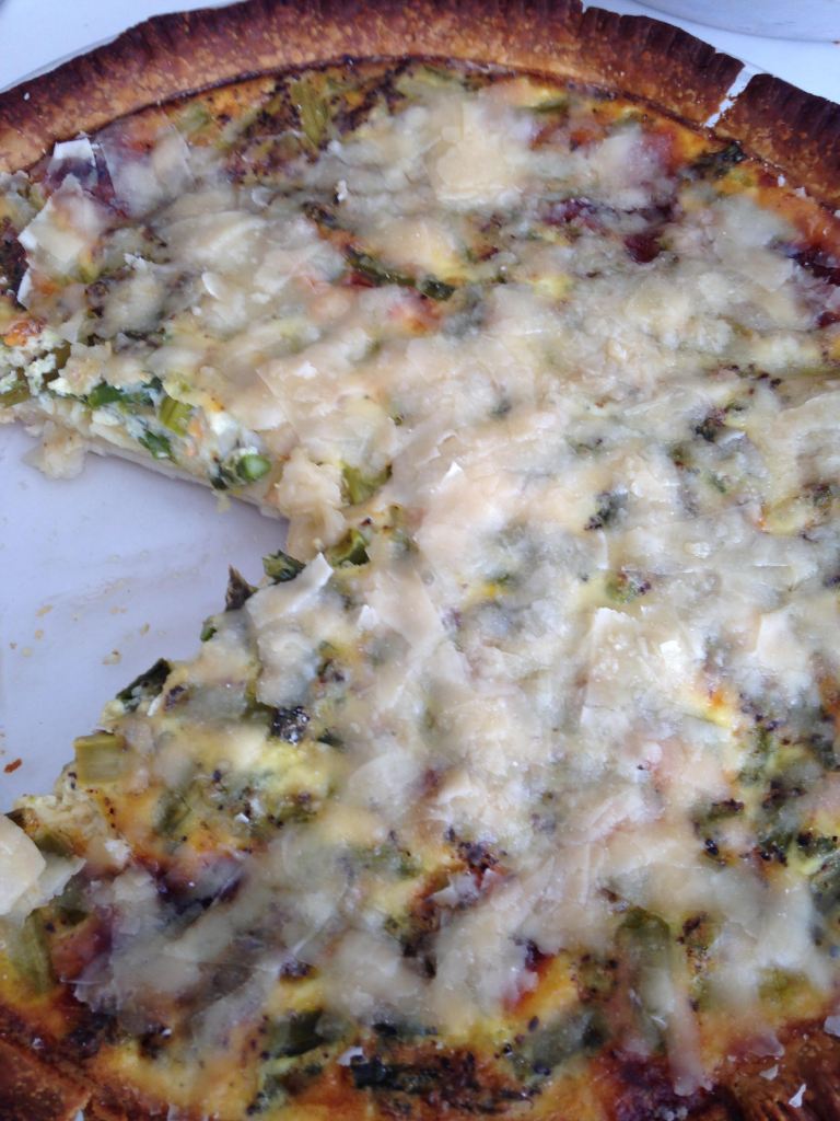 Asparagus Quiche 