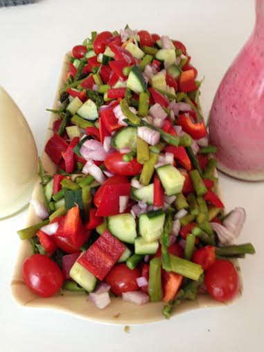 Chopped Vegetable Salad 