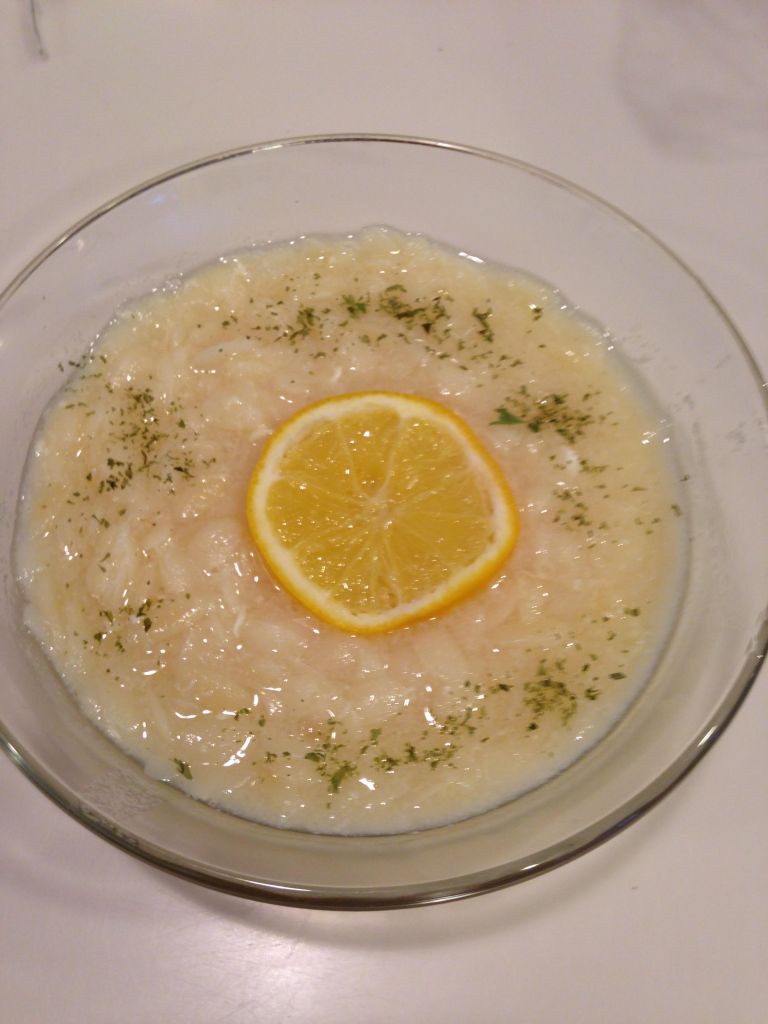 Lemon Orzo Soup 