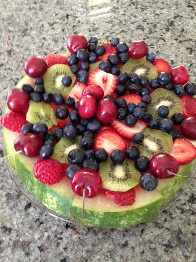 Watermelon Pizza 