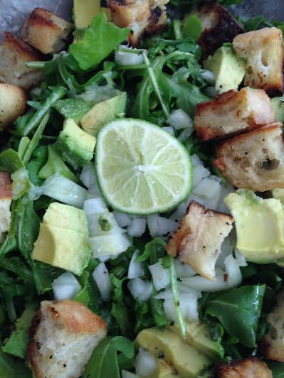 Lime Avacodo Salad 