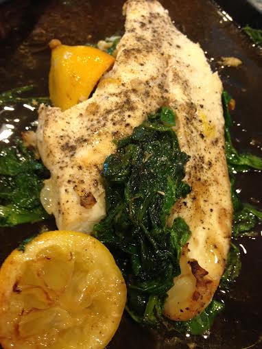Striped Baked Bass 