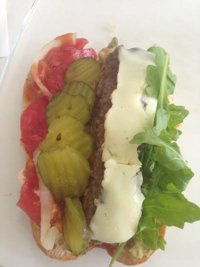 The long Cheeseburger 